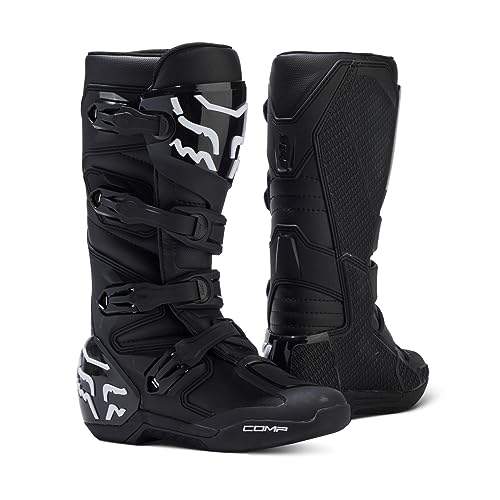 Fox Racing Comp Motocross-Stiefel für Damen, Schwarz, 8 von Fox Racing