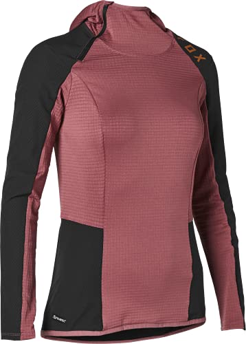 Fox Racing Damen Defend Thermo Hoodie Hemd, Dusty Rose, Large von Fox Racing