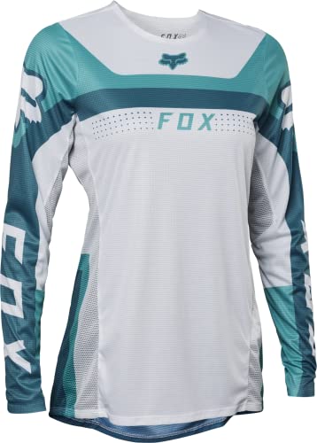Fox Racing Damen Flexair Efekt Motocross Trikot Jersey, blaugrün, Large von Fox Racing