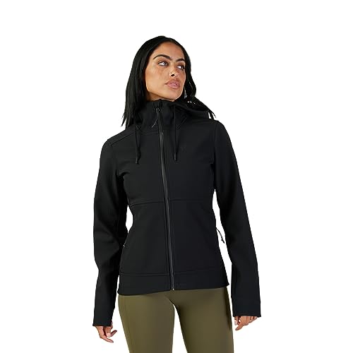 Fox Racing Damen Standard Pit Softshell Jacke, Schwarz, S von Fox Racing