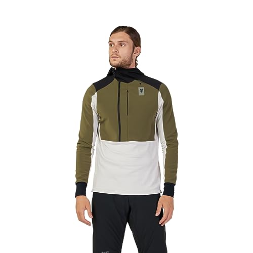 Fox Racing Defend Thermo-Kapuzenpullover für Herren, Olivgrün, XL von Fox Racing