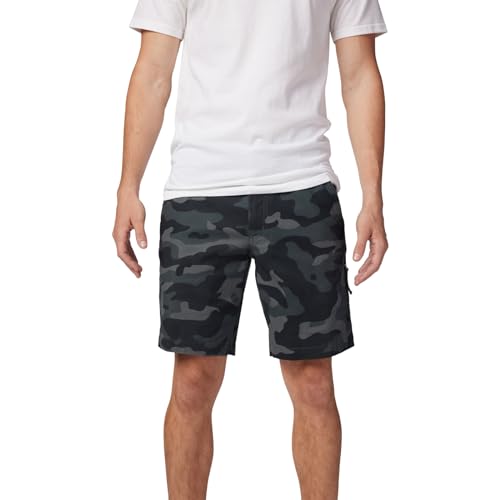 Fox Racing Herren Essex, 3.0 Shorts, Schwarz Camouflage, 38 von Fox Racing