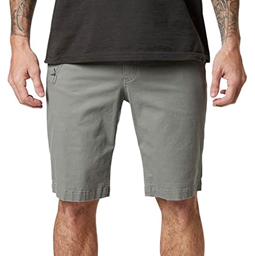 Fox Racing Herren Essex 2.0 Shorts, Zinn, 34 von Fox Racing