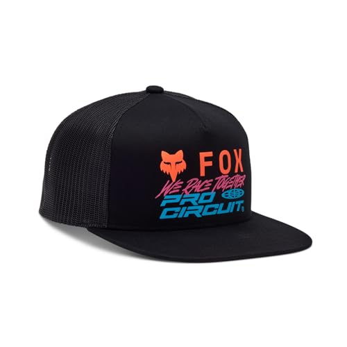 Fox Racing Herren Fox X Pro Circuit Snapback Mütze Hut, Schwarz, Einheitsgröße von Fox Racing