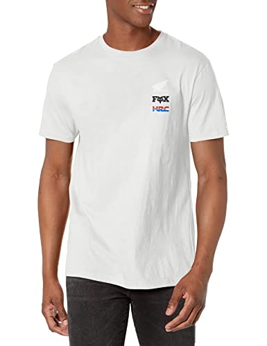 Fox Racing Herren Honda Premium kurzen Ärmeln T-Shirt, hellgrau, Small von Fox Racing