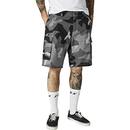 Fox Racing Herren Slambozo 2.0 Cargo-Shorts, Schwarz Camo 2, 32 von Fox Racing