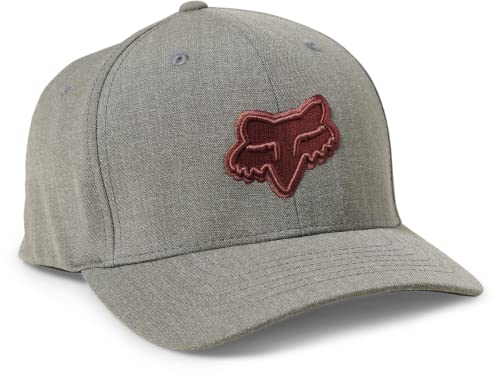 Fox Racing Herren Transposition Flexfit Hat Mütze, Dunkelgrau (Heather Dark Grey), S-M von Fox Racing