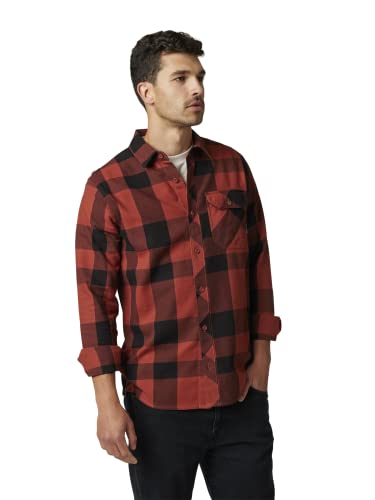 Fox Racing Herren Voyd 2.0 Flanell Button-Down-Shirt, Kupfer, X-Large von Fox Racing