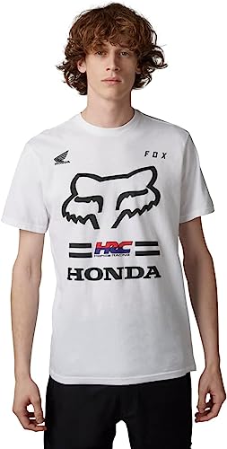 Fox Racing Herren X Fox Honda Premium Kurzarm-T-Shirt, Optisches Weiß, XX-Large von Fox Racing