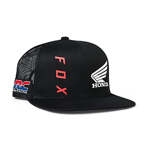 Fox Racing Herren X Fox Honda Snapback Hut, Schwarz, One Size von Fox Racing
