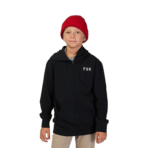 Fox Racing Jungen Youth Flora Fleece Zip, Schwarz, XL von Fox Racing