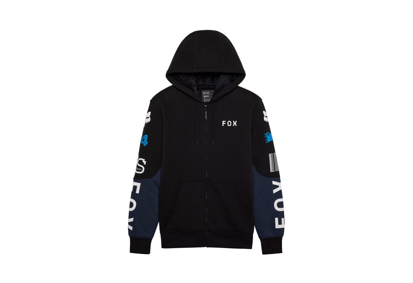 Fox Racing Kapuzenpullover Fox Kapuzenjacke RS Blocked Sasquatch Schwarz Fox Racing Kapuzenpullover Fox Kapuzenjacke RS Blocked Sasquatch Schwarz von Fox Racing