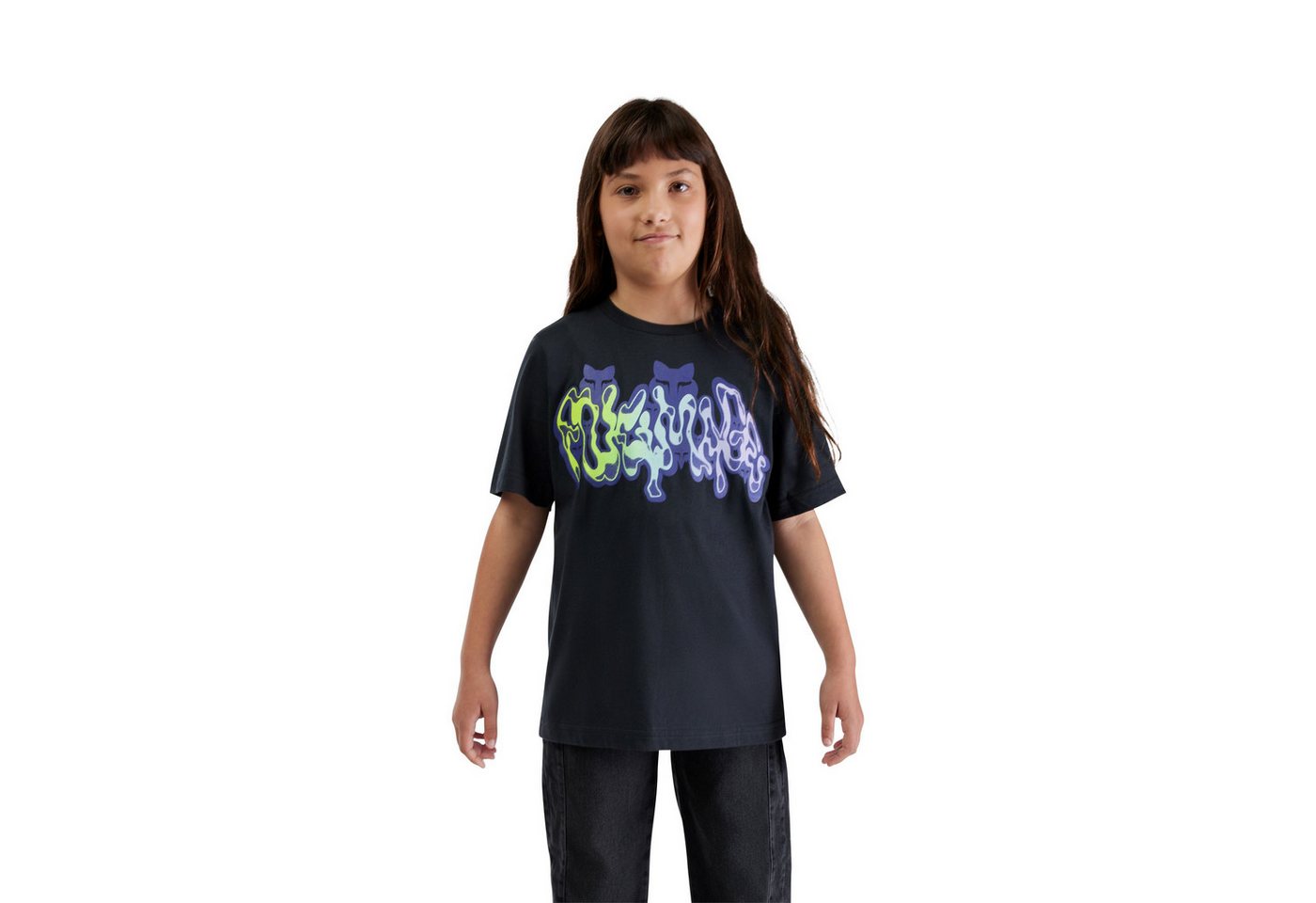 Fox Racing T-Shirt Fox Future Youth Kinder T-Shirt Schwarz YL von Fox Racing