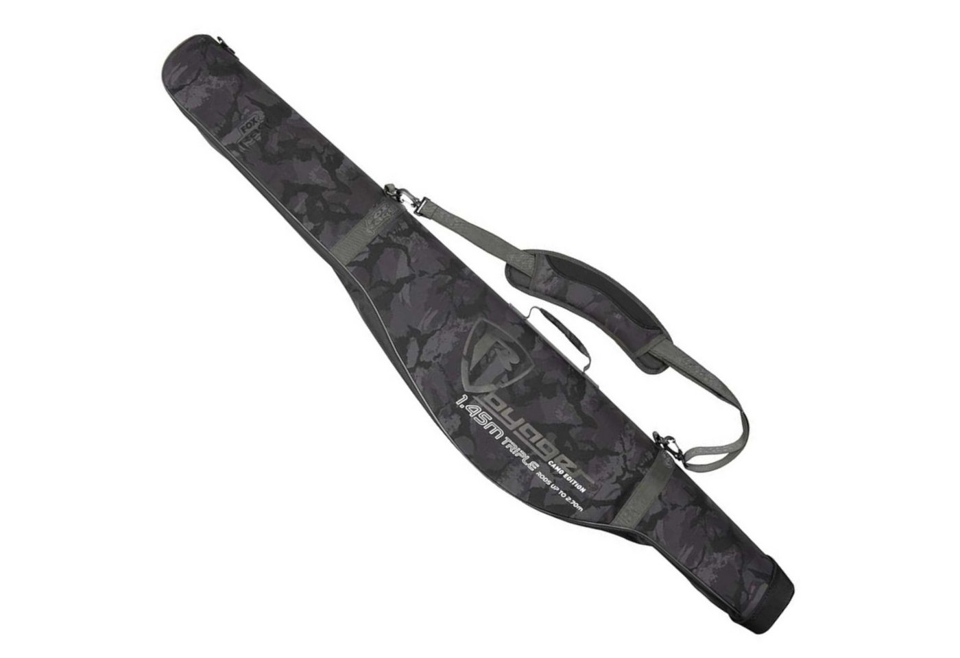 Fox Rage Angelrutentasche Fox Rage Voyager Hard Rod Sleeve Triple 1.45m - Rutentasche von Fox Rage