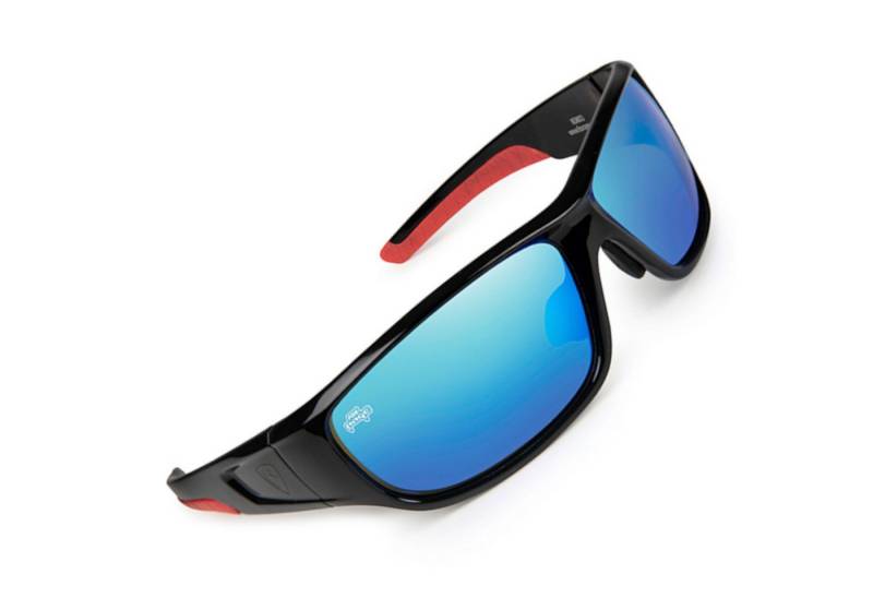 Fox Rage Sonnenbrille Fox Rage Shield Wraps Brown Lense Mirror Blue - Polarisationsbrille von Fox Rage