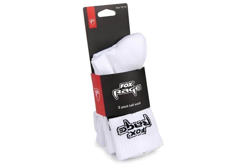 Fox Rage Sportsocken Fox Rage Tennissocken Herren Weiß 3er Pack (3-Paar) von Fox Rage