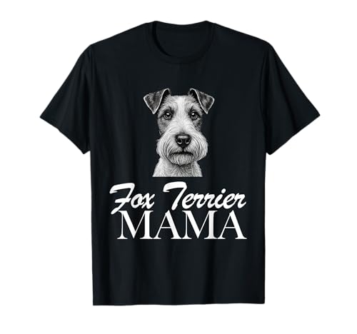 Foxterrier Mama T-Shirt Foxterrier Mama T-Shirt von Fox Terrier Mom