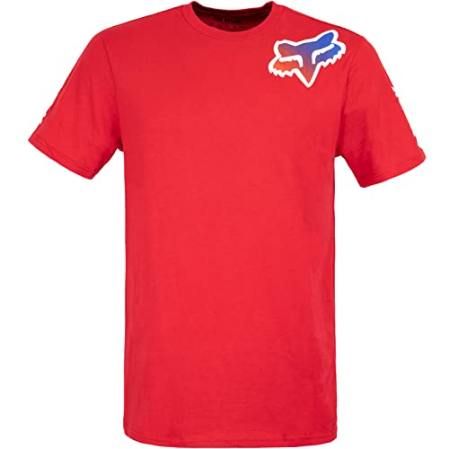 Fox Toksyk T-Shirt Herren (M, Flame red) von Fox