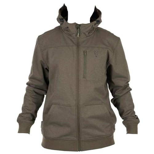 Fox Collection Soft Shell Jacket Green and Black - Angeljacke, Größe:L von Fox