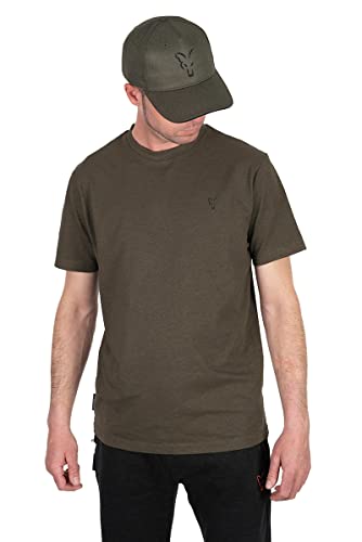 Fox Collection T-Shirt Green & Black - Angelshirt, Größe:L von Fox