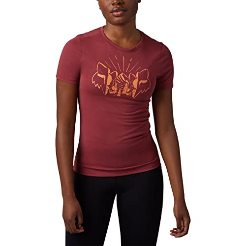 Fox Damen T-Shirt The Format, Größe:XS, Farben:Scarlet von Fox