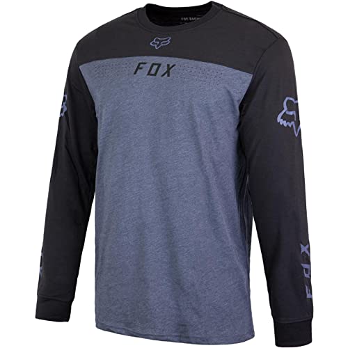 Fox Efekt Longsleeve Herren (Heather deep Cobalt, M) von Fox