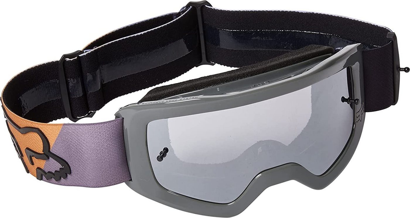 Fox Racing Motorradbrille Fox Youth Kinder Main Skew Goggle Brille Spark Grau/Gold von Fox Racing