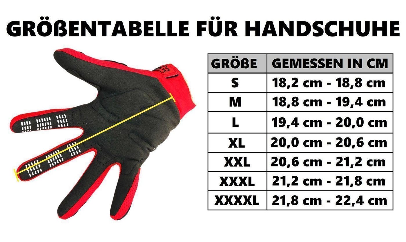 Fox Racing Motorradhandschuhe Fox Legion Glove Handschuhe schwarz von Fox Racing