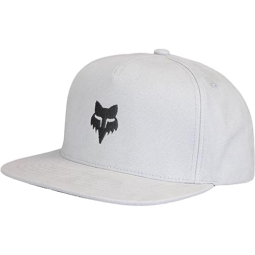 Fox Head Snapback Cap (one Size, Steel Grey) von Fox