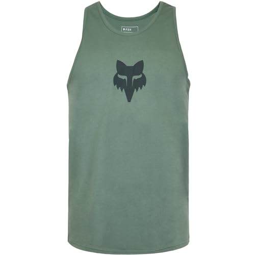 Fox Head Tank Top Herren (Hunter Green, L) von Fox