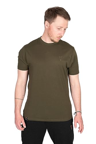 Fox Khaki Large Print T-Shirt - Angelshirt, Größe:XL von Fox