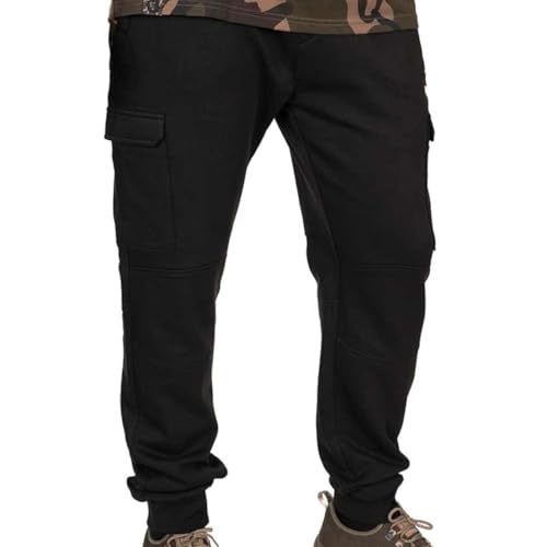 Fox LW Black/Camo Combat joggers - Angelhose, Größe:XXXL von Fox