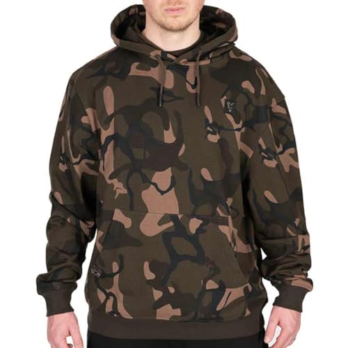 Fox LW Camo Pullover Hoody - Angelpullover, Größe:S von Fox