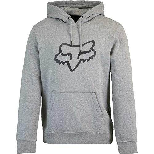 Fox Legacy Foxhead Hoody Herren (XXL, Grey) von Fox