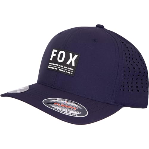 Fox Non Stop Flexfit Cap (Midnight Blue, S/M) von Fox
