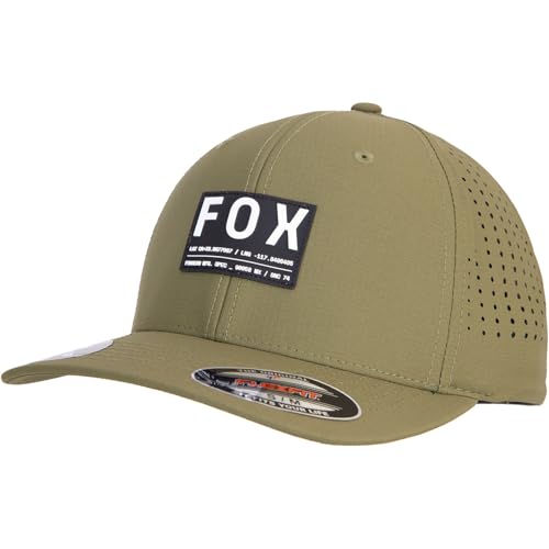 Fox Non Stop Flexfit Cap (Olive Green, S/M) von Fox