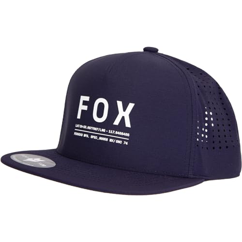 Fox Non Stop Tech Snapback Cap (OS, Midnight) von Fox