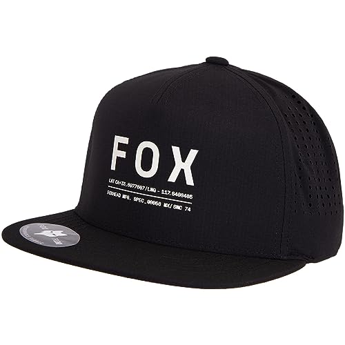 Fox Non Stop Tech Snapback Cap (one Size, Black) von Fox