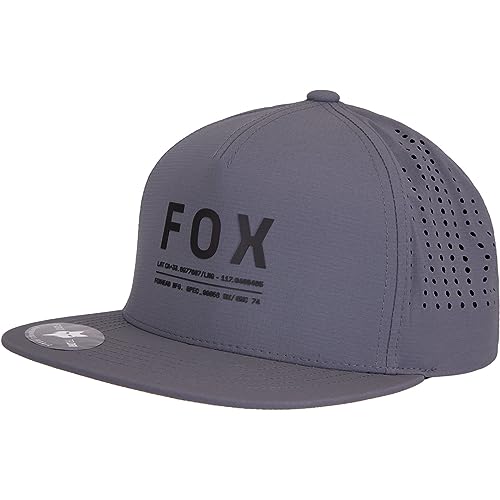 Fox Non Stop Tech Snapback Cap (one Size, Steel Grey) von Fox