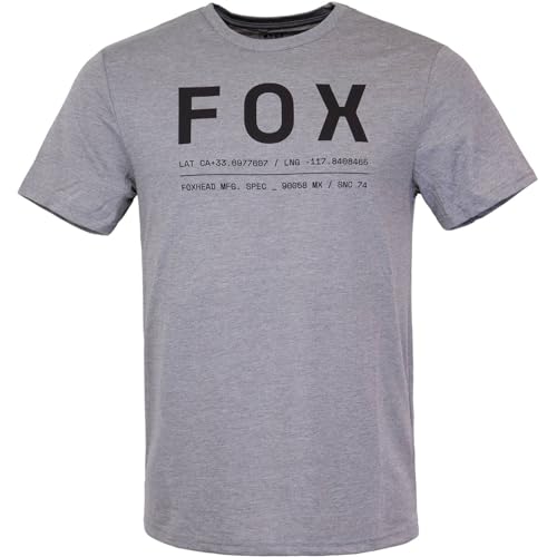 Fox Non Stop Tech T-Shirt Herren (Heather Graphite, XL) von Fox
