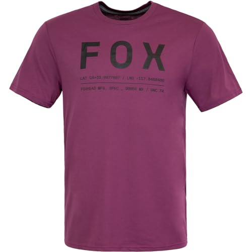 Fox Non Stop Tech T-Shirt Herren (Sangria, M) von Fox