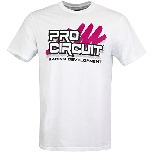 Fox Pro Circuit T-Shirt Herren (White, M) von Fox