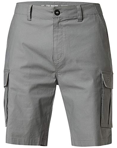 Fox Racing Herren Slambozo Cargo 2.0 Shorts, Zinnfarben, 48 von Fox Racing