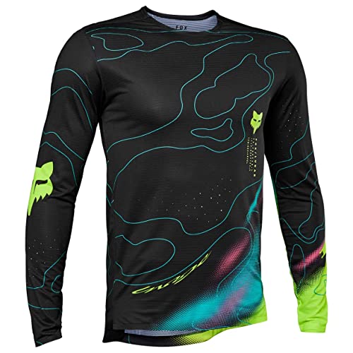 Fox Unisex Flexair Lunar Black Jersey, XL von Fox