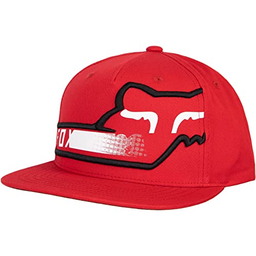 Fox Vizen Snapback Cap (one Size, Flame red) von Fox