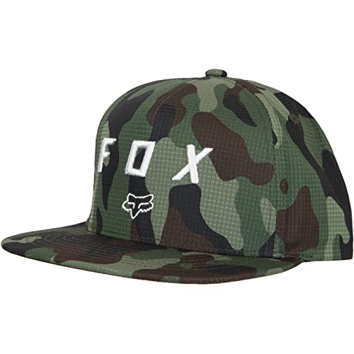 Fox Vzns Camo Tech Snapback Cap (Green, one Size) von Fox