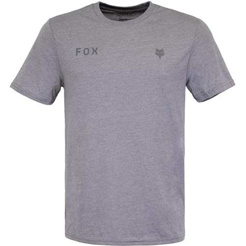 Fox Wordmark Tech T-Shirt Herren (Heather Graphite, M) von Fox