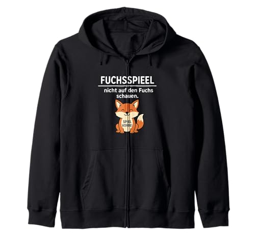 Funny Fox Don't Look Game Over Animal Lover Boys Girls Kids Kapuzenjacke von FoxAxis1