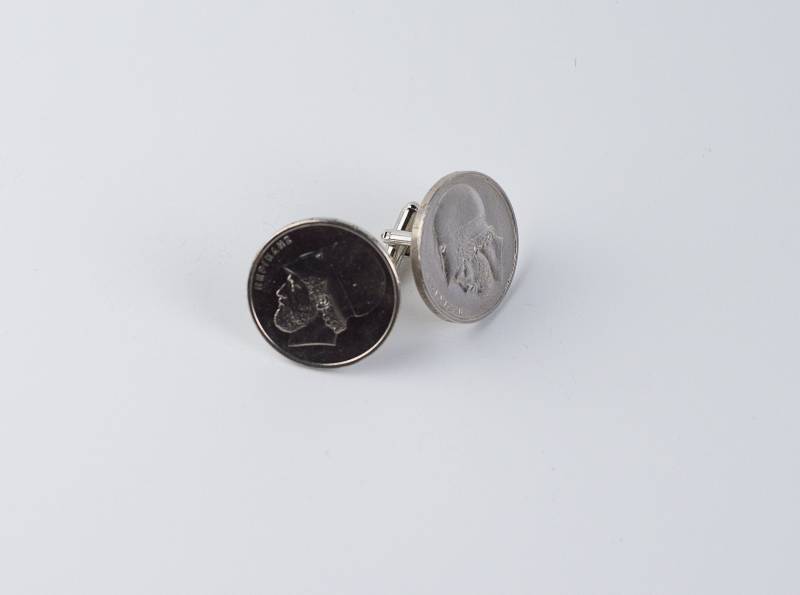 Coin Manschettenknöpfe-Griechenland 20 Drachmai Manschettenknopf von FoxLinkDesign