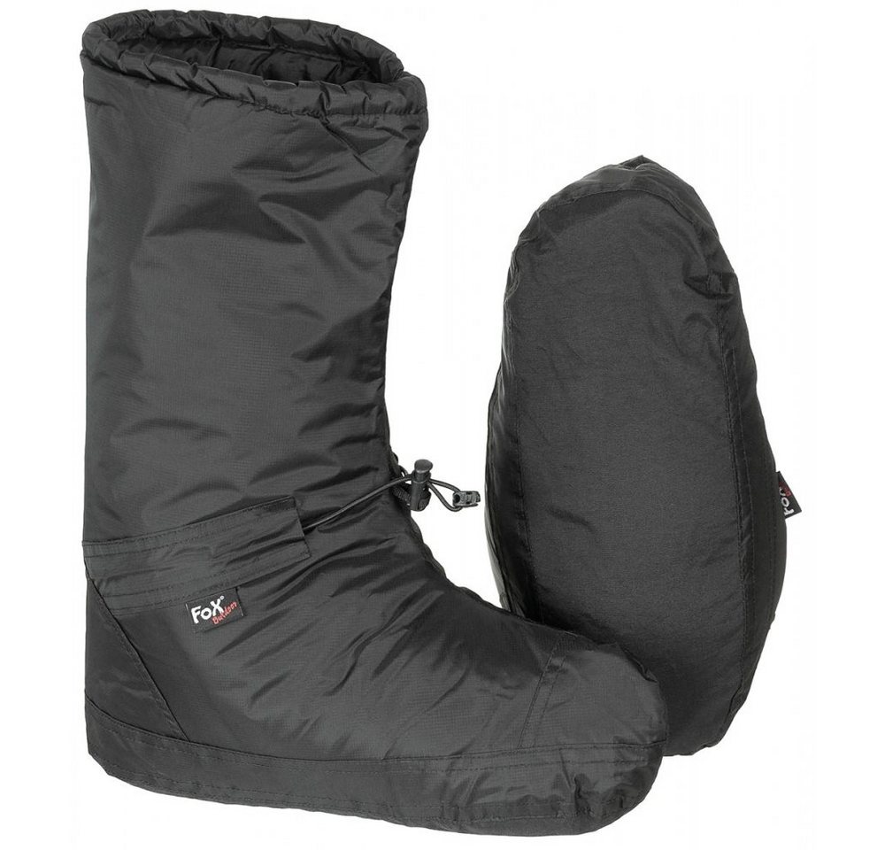 FoxOutdoor FoxOutdoor Polar - Biwakschuhe - winddicht - Einheitsgröße - schwarz Stiefel von FoxOutdoor